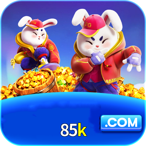 Imagem promocional da 85k mostrando a plataforma e suas vantagens